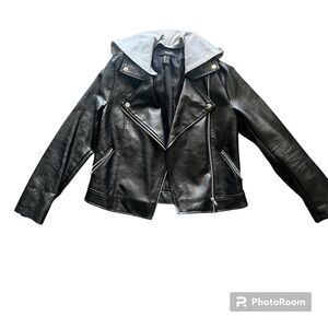 Forever 21 Faux Leather Moto Jacket